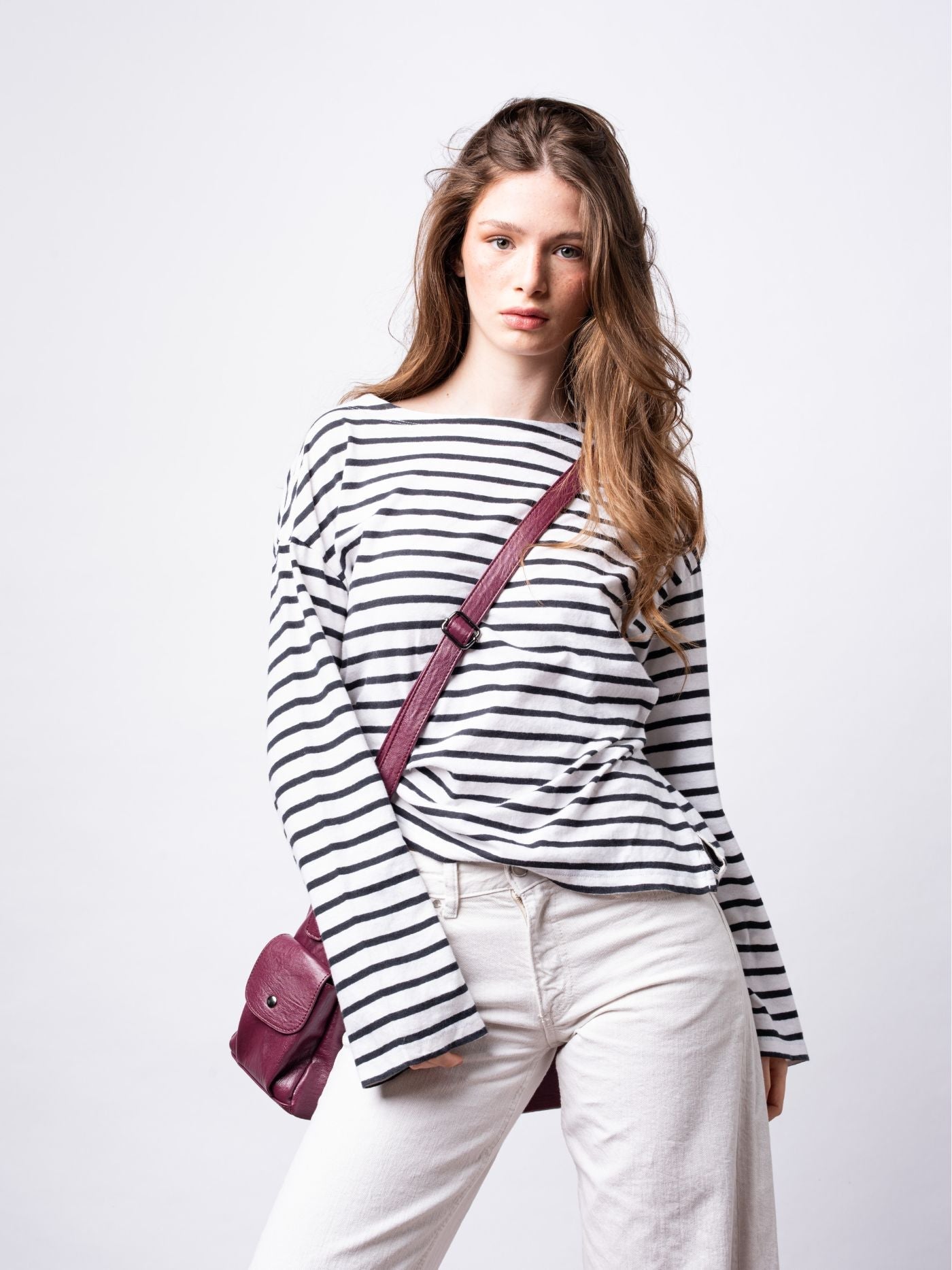 | Multi-Pocket Shoulder Bag, Adjustable Strap
