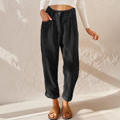Rose | Women High Waist Wide Leg Pants