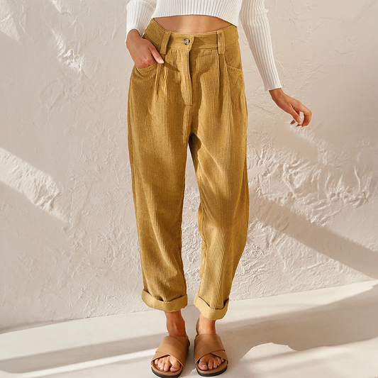 Rose | Women High Waist Wide Leg Pants