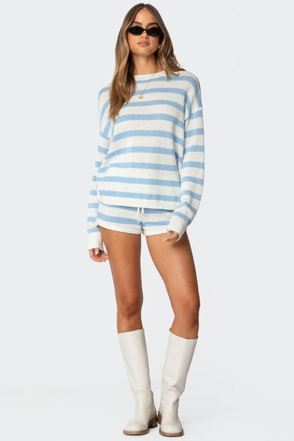 Callista Striped Knit Set