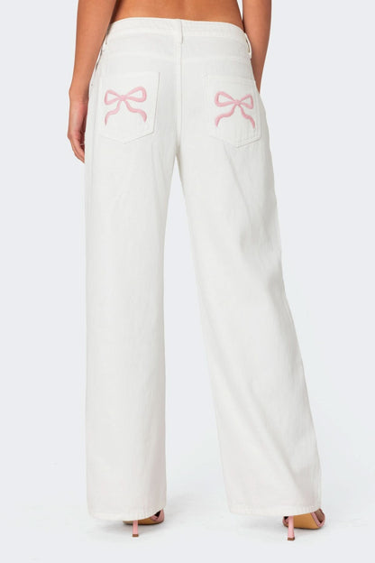 Amélie Bow Jeans