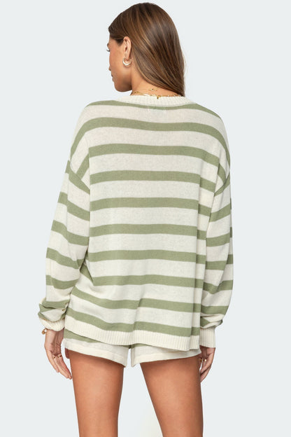Callista Striped Knit Set