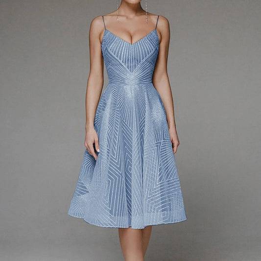 DressBetty - 2024 Elegant Luxury Sexy Long Formal Party Midi Dress