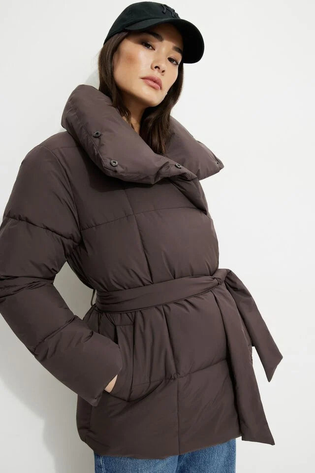 Lumiere Belted Puffer
