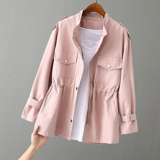 Audrey | Chic Women's Utility Jacket with Zipper
