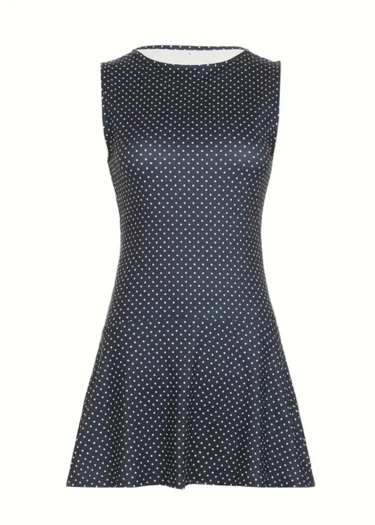 | Polka Dot Sleeveless Mini Dress