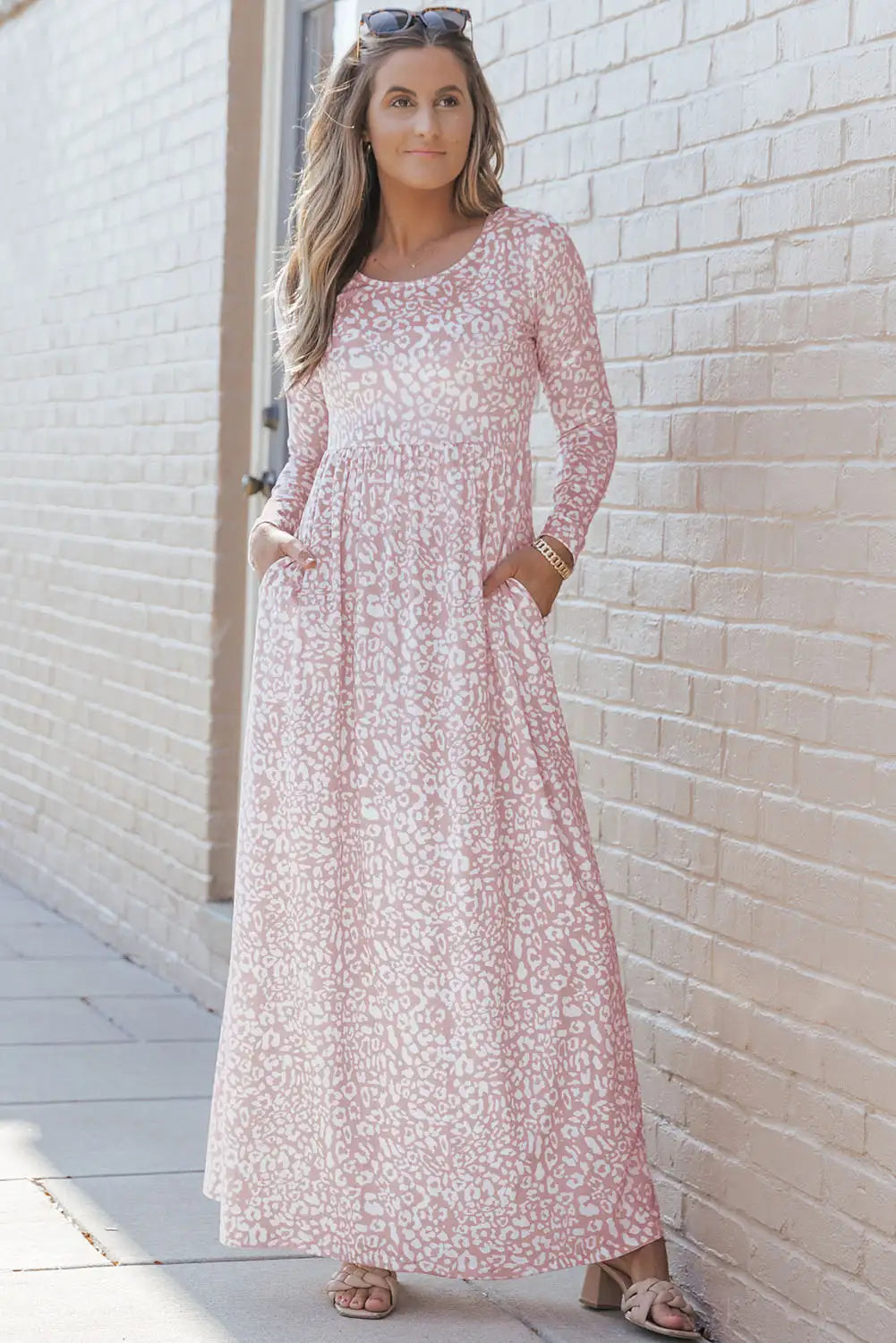 leopard print maxi dress 2