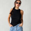 DressBetty - Knitted O Neck Off Shoulder Sexy Top
