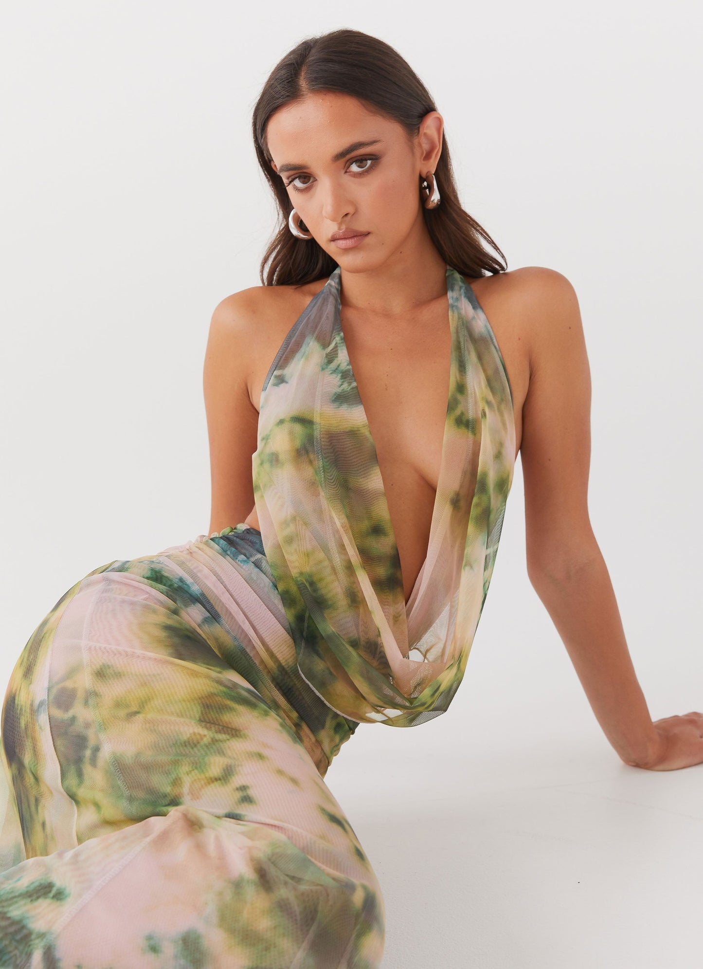 Lottie Multicolor Maxi Dress