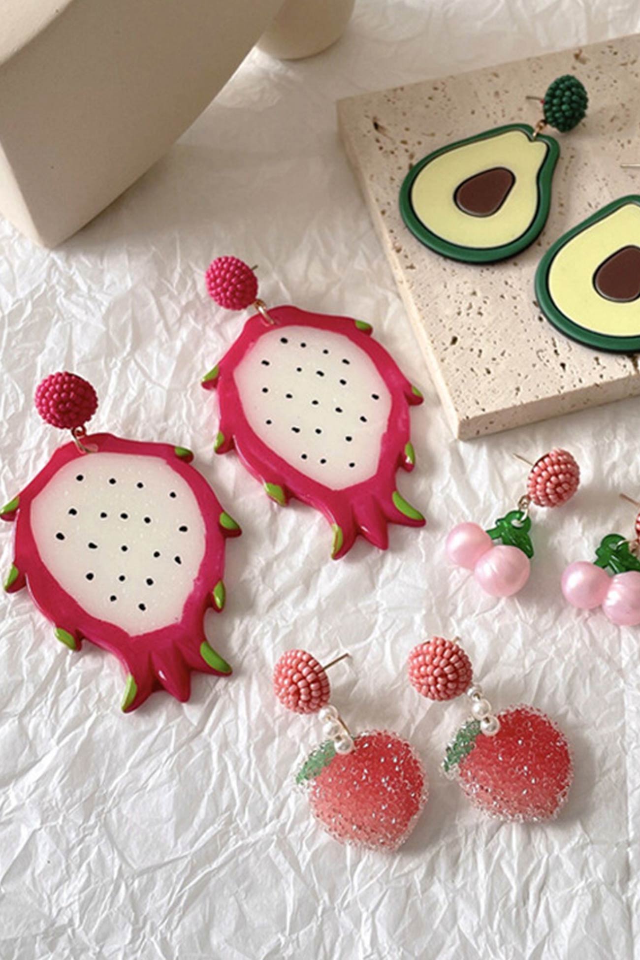 Fruits Pendant Earrings