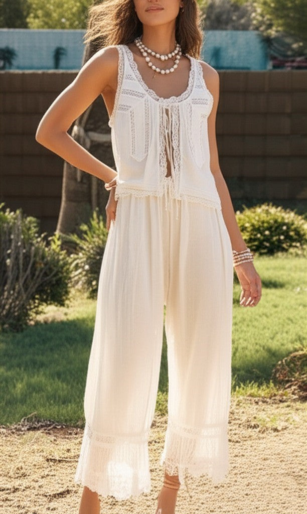 | Lace Two-Piece Set