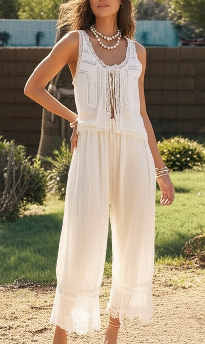 | Lace Two-Piece Set