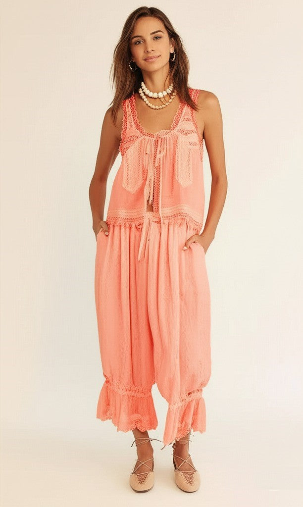 | Lace Two-Piece Set