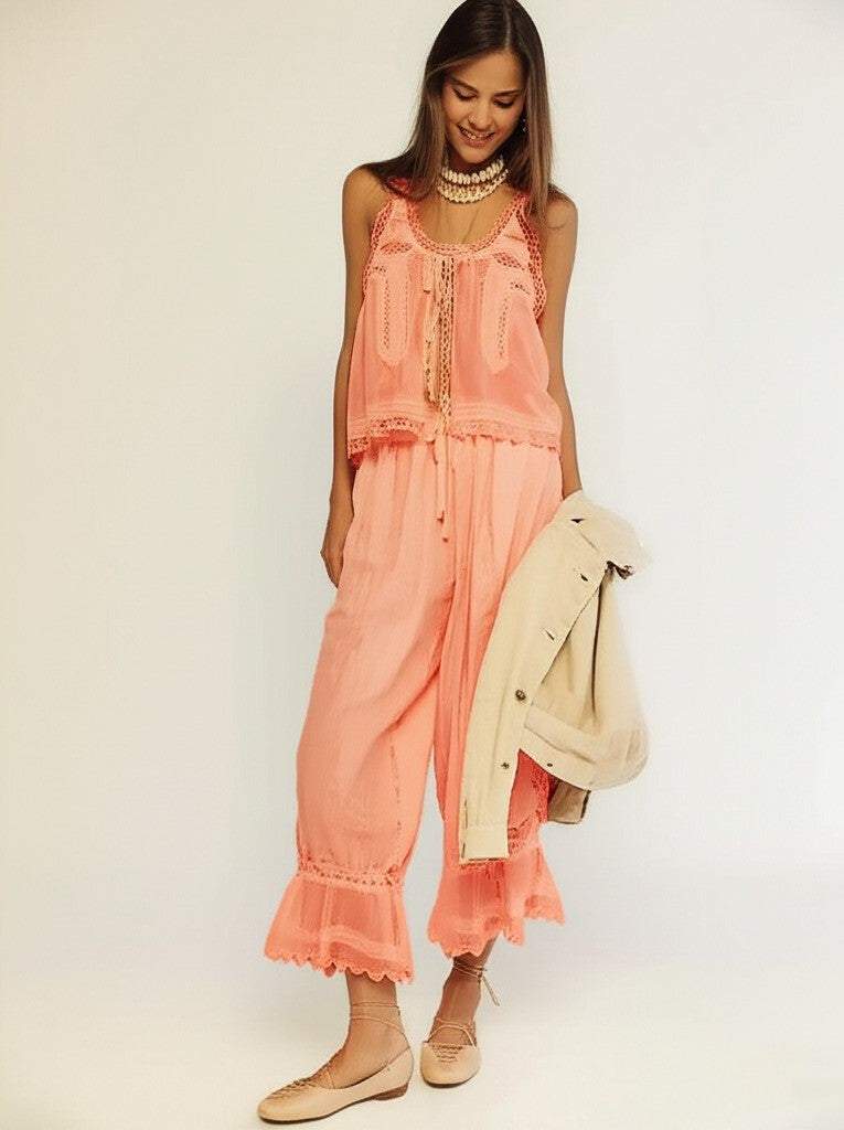 | Lace Two-Piece Set