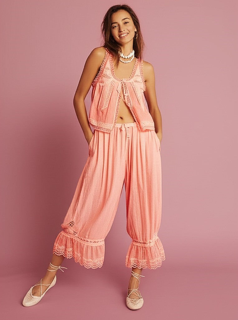 | Lace Two-Piece Set