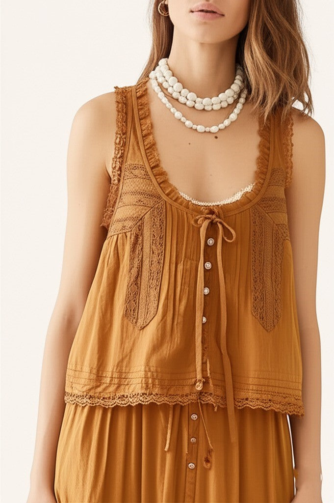 | Lace Two-Piece Set