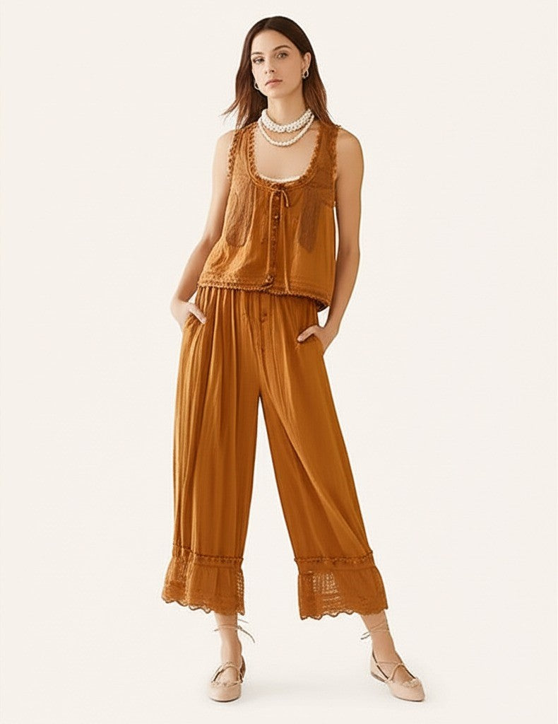 | Lace Two-Piece Set