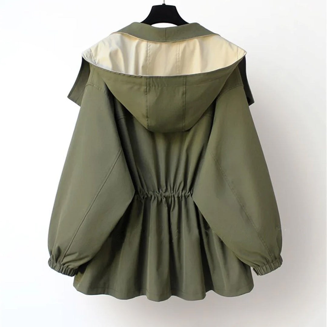 | Women's Hooded Double Layer Jacket