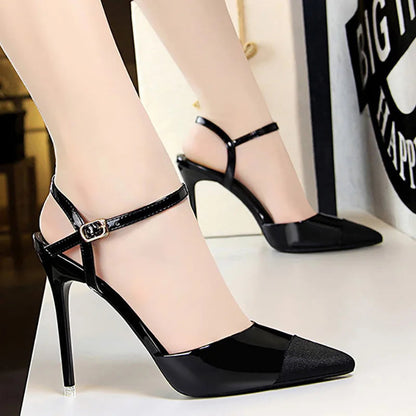 Pointed Toe Stiletto High Heels Office Pumps for Women