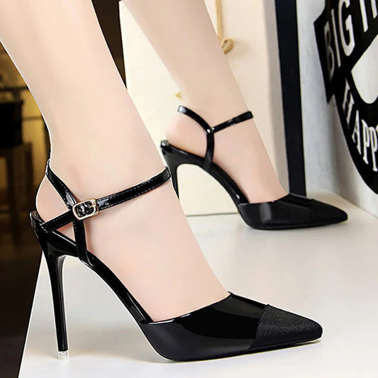Pointed Toe Stiletto High Heels Office Pumps for Women