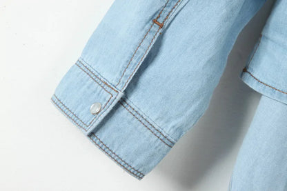 | Denim Crop Top