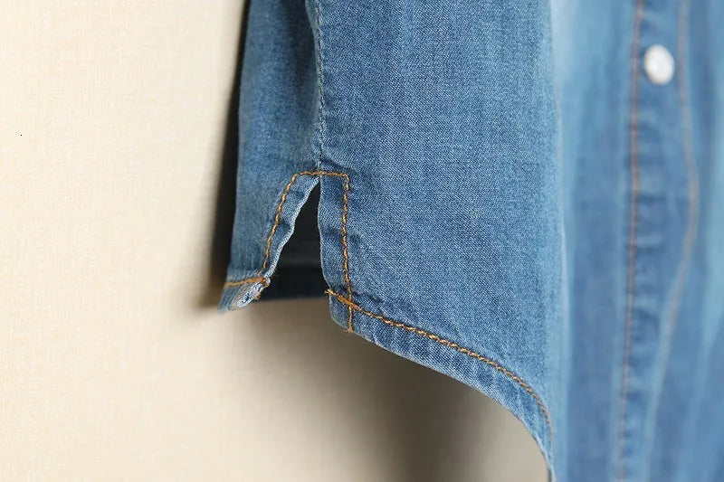 | Denim Crop Top