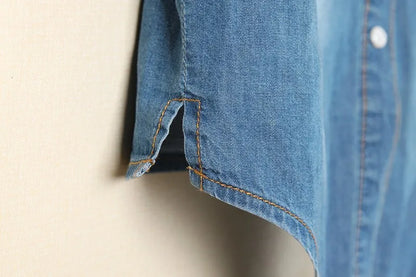 | Denim Crop Top