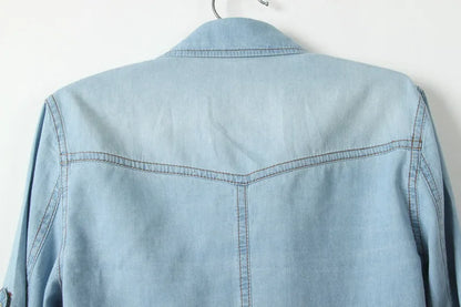 | Denim Crop Top