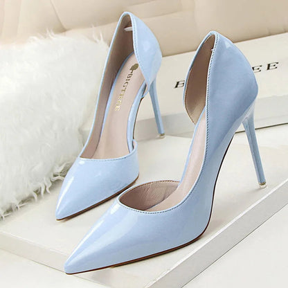Patent Leather Stiletto Heels for Women - Sexy Party Pumps
