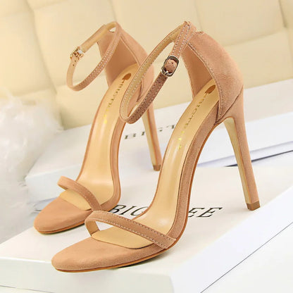 High Heel Pumps with Comfortable Block Heels for Women