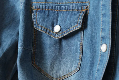 | Denim Crop Top