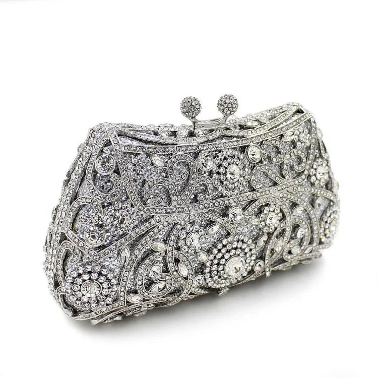 Ayanne Crystal Clutch Bag