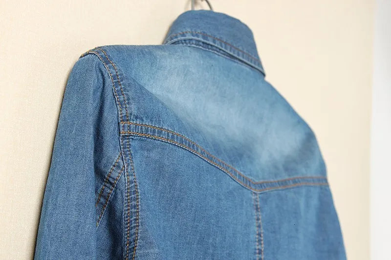 | Denim Crop Top