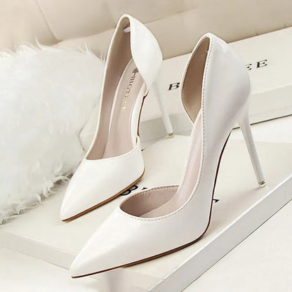 Patent Leather Stiletto Heels for Women - Sexy Party Pumps