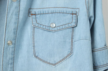 | Denim Crop Top