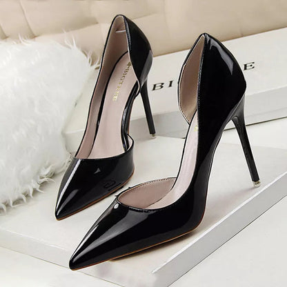 Patent Leather Stiletto Heels for Women - Sexy Party Pumps