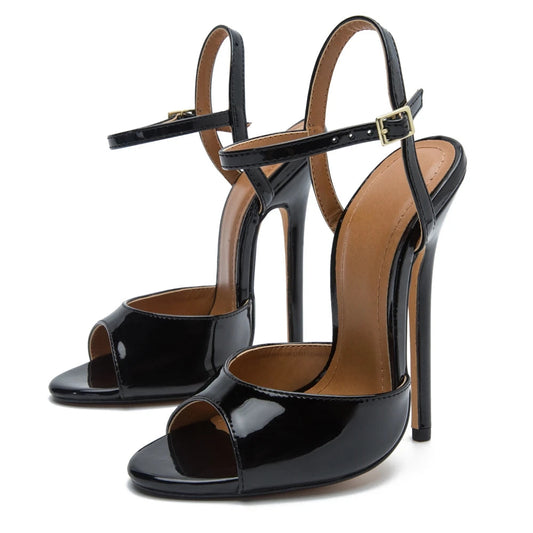 Summer Peep Toe Stiletto Sandals for Women