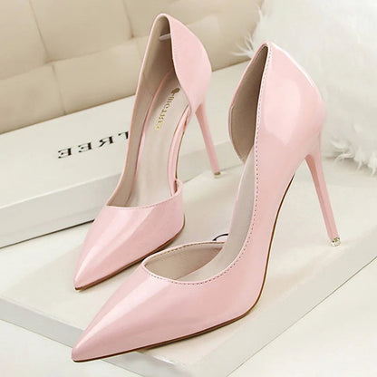 Patent Leather Stiletto Heels for Women - Sexy Party Pumps