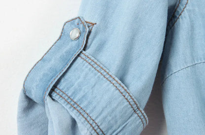 | Denim Crop Top