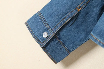 | Denim Crop Top