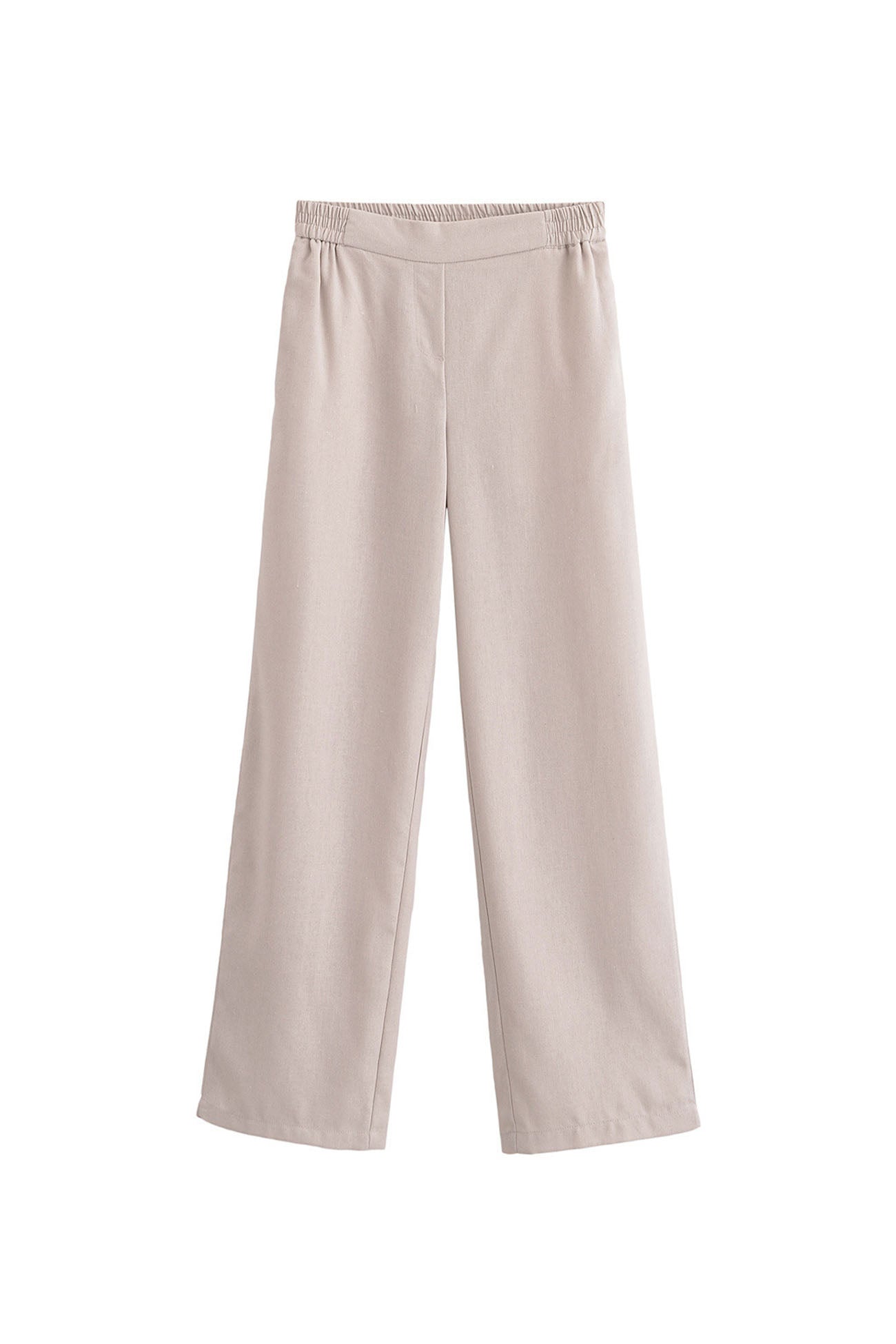 Half Sleeve Drawstring Shirt Long Pants Two-Piece Set