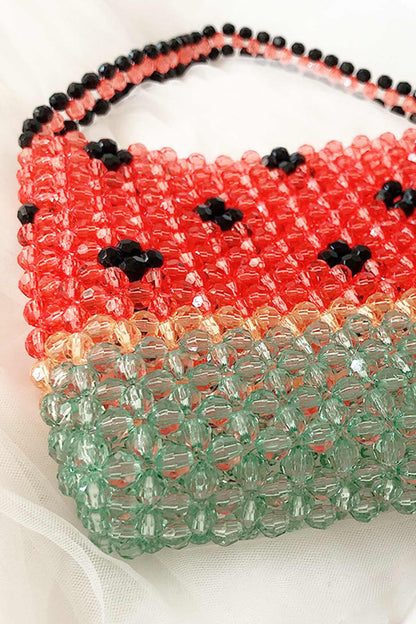 Handmade Watermelon Beaded Bag