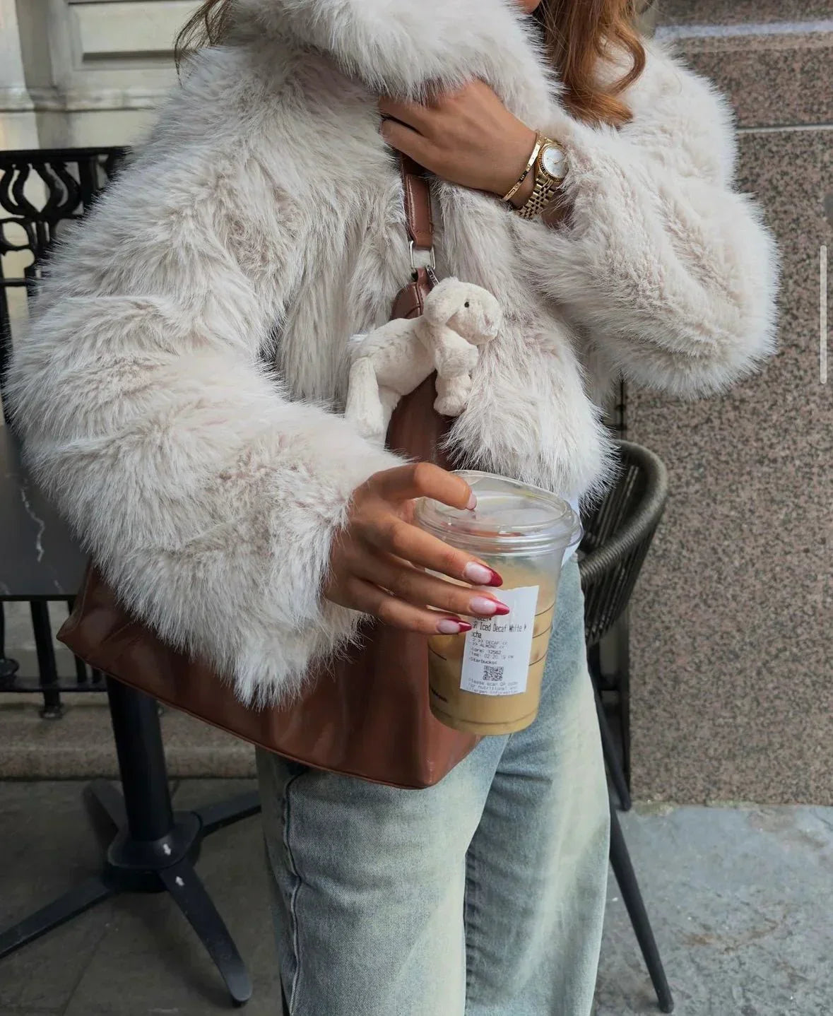 Abigail | Oversized Faux Fur Coat