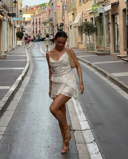 Adeline | Women's Sequin Mini Dress