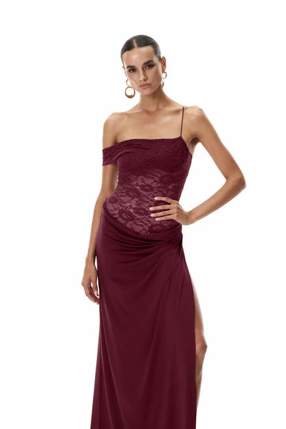 Emily | Women's Elegant Lace Maxi Dress