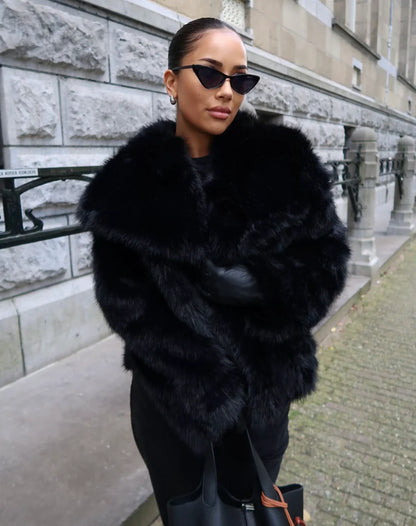 Isabella | Oversized Faux Fur Coat