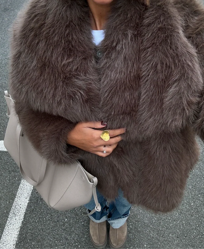 Lily | Oversized Faux Fur Coat