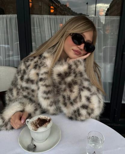 Madison | Oversized Faux Fur Coat