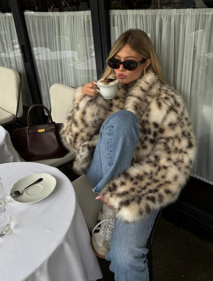 Madison | Oversized Faux Fur Coat