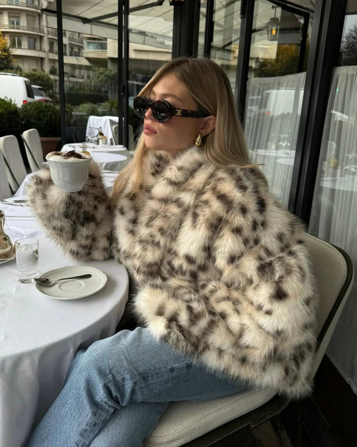 Madison | Oversized Faux Fur Coat